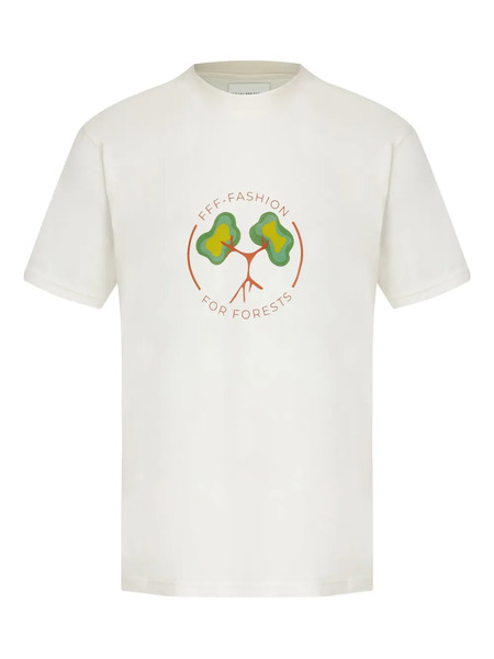  Amir Slama Graphic T-shirt - Neutrals 