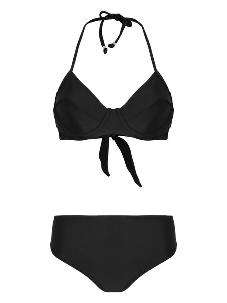  Amir Slama Halterneck Bikini - Black 