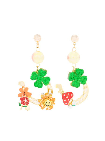  Amir Slama Horseshoe-pendant Earrings - Multicolour 