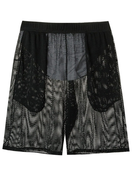 Amir Slama Mesh Swim Shorts - Black 