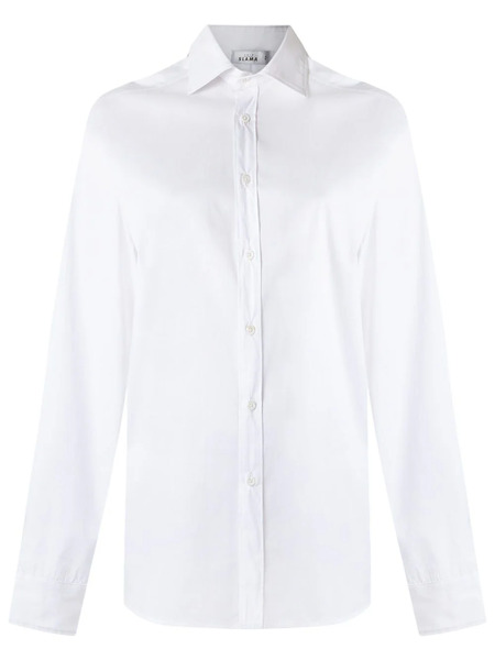  Amir Slama Oversized Shirt - White 