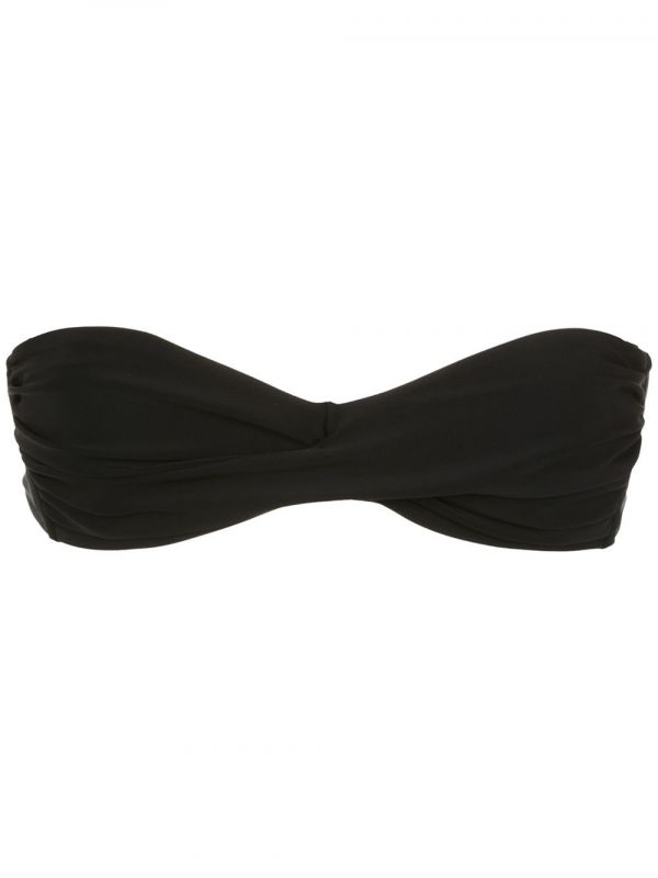  Amir Slama Sleeveless Bikini Top - Black 