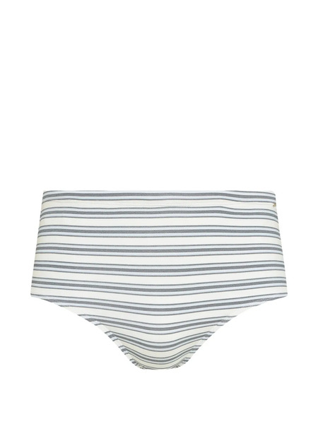  Amir Slama Striped Swimming Trunks - Neutrals 