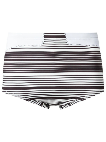  Amir Slama Striped Trunks - Black 