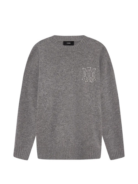  Amiri Appliqué Sweater - Grey 