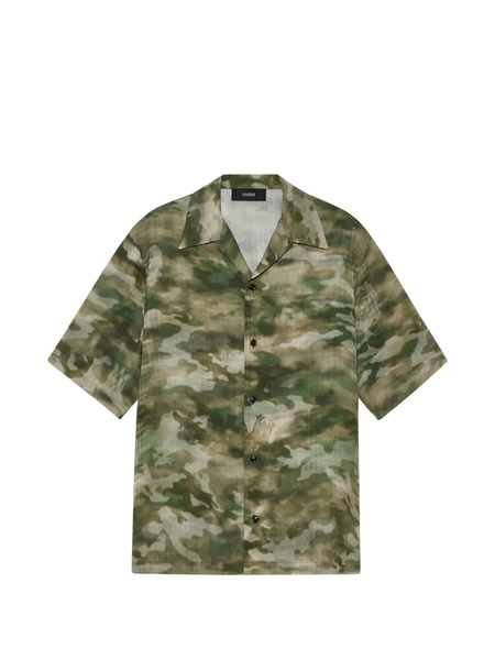  Amiri Camouflage-pattern Shirt - Green 