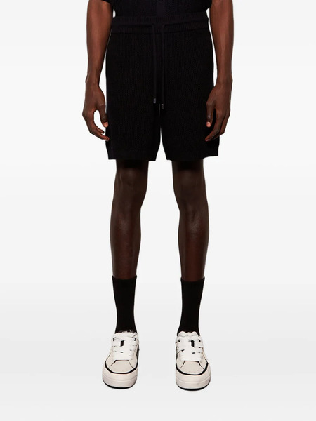  Amiri Crochet-mesh Shorts - Black 