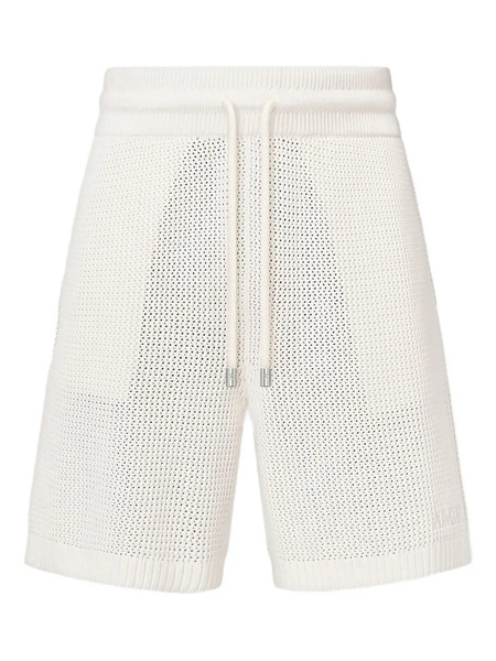  Amiri Crochet Shorts - Neutrals 