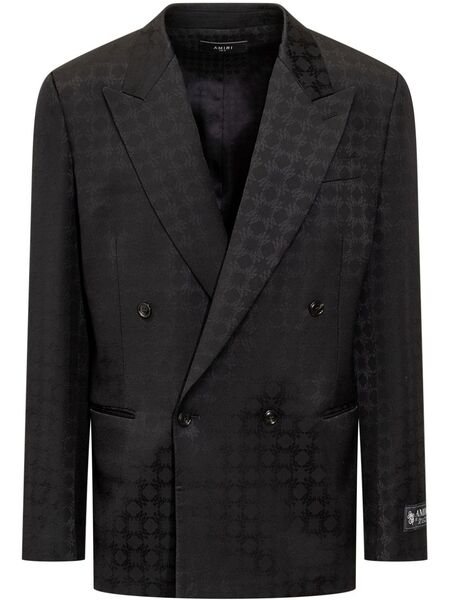  Amiri Double-breasted Blazer - Black 