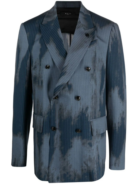  Amiri Double-breasted Blazer - Blue 