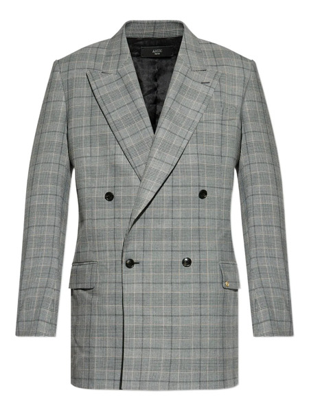  Amiri Double-breasted Blazer - Grey 