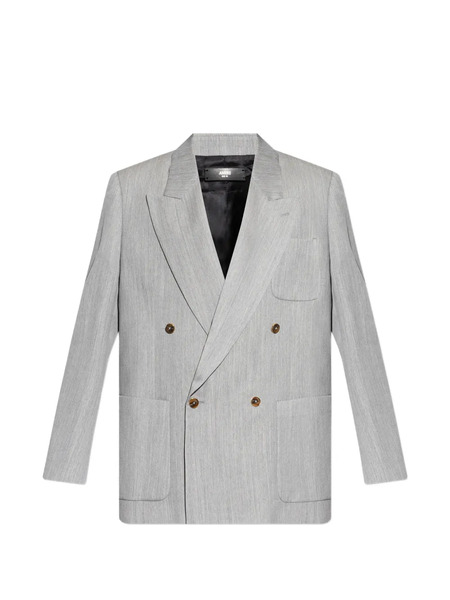  Amiri Double-breasted Blazer - Grey 