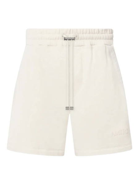  Amiri Drawstring Cotton Shorts - Neutrals 