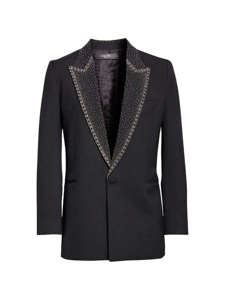  Amiri Embellished Tuxedo Blazer - Black 