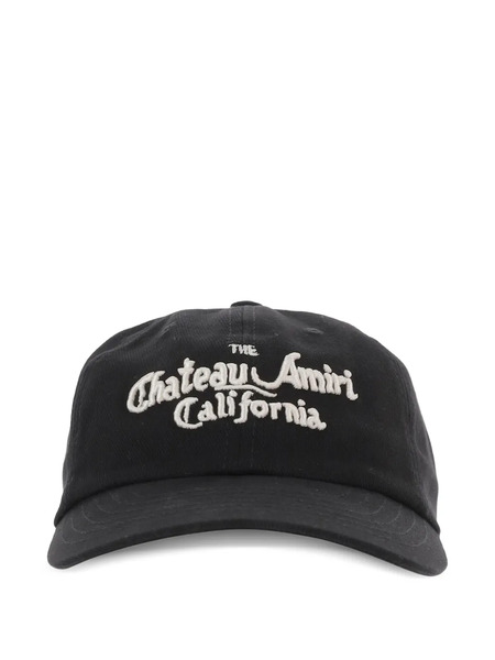  Amiri Embroidered Baseball Cap - Black 