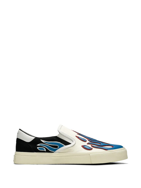  Amiri Flame Slip-on Sneakers - White 