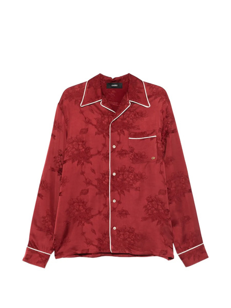  Amiri Floral Jacquard Shirt - Red 
