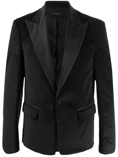  Amiri Formal Single Breasted Blazer - Black 