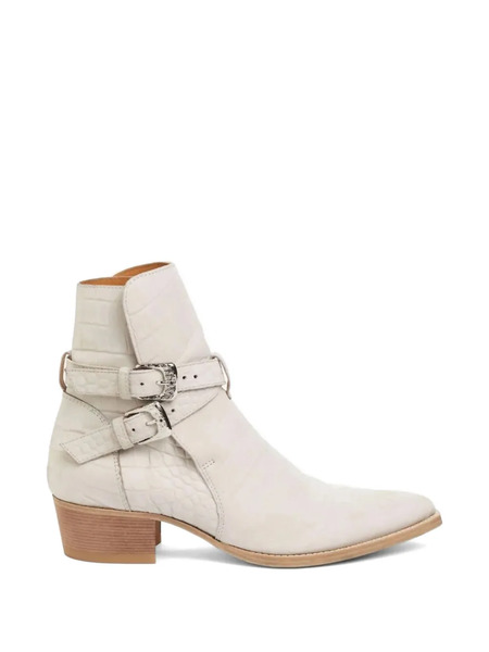  Amiri Jodhpur Buckle Boots - Neutrals 