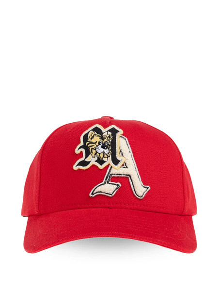  Amiri Kids Appliqué Strap Back Hat - Red 
