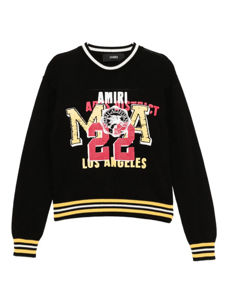  Amiri Kids Graphic-print Sweatshirt - Black 