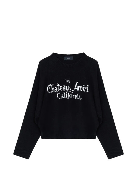  Amiri Logo-detail Sweater - Black 