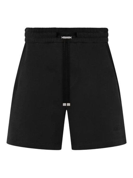 Amiri Logo-embroidered Drawstring Shorts - Black 