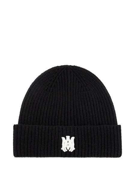  Amiri Logo-patch Beanie Hat - Black 
