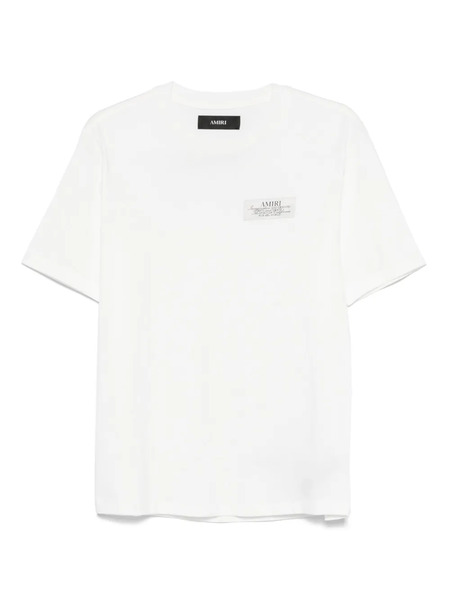  Amiri Logo-patch T-shirt - White 