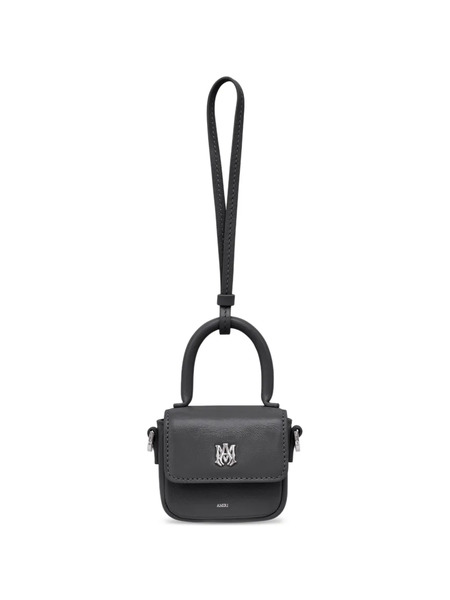  Amiri Logo-plaque Charm - Black 
