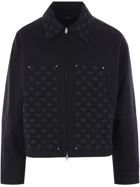  Amiri Logo-print Jacket - Black 