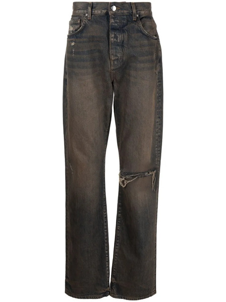  Amiri Ma Bar Pocket Straight Jeans - Blue 