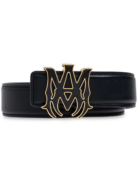  Amiri Ma Core Logo-buckle Leather Belt - Black 