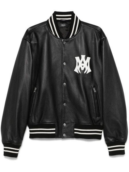  Amiri Ma Hollywood Bomber Jacket - Black 