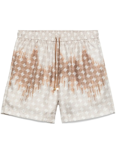  Amiri Ma Quad Bleached Shorts - Neutrals 