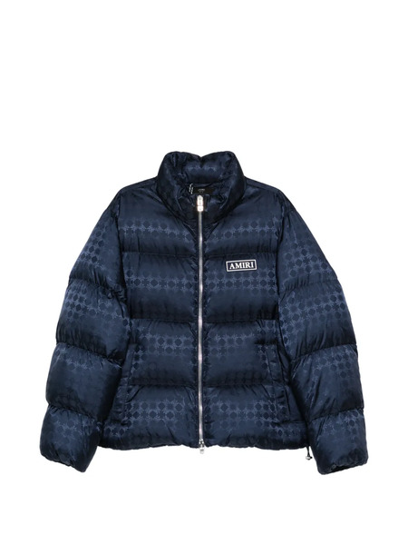  Amiri Ma Quad Jacquard Puffer Jacket - Blue 