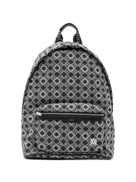  Amiri Ma Quad Patterned Backpack - Black 