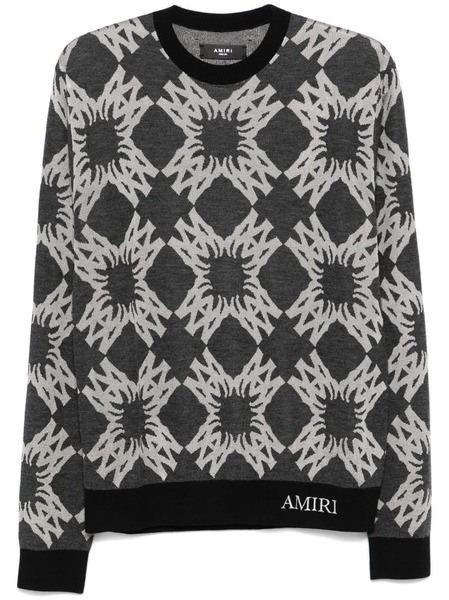  Amiri Ma Quad Sweater - Grey 