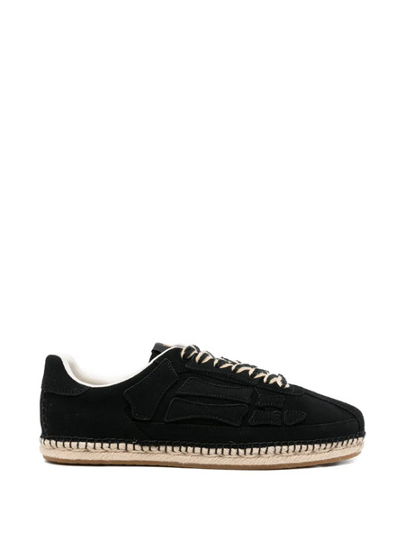  Amiri Pacific Bones Espadrille - Black 