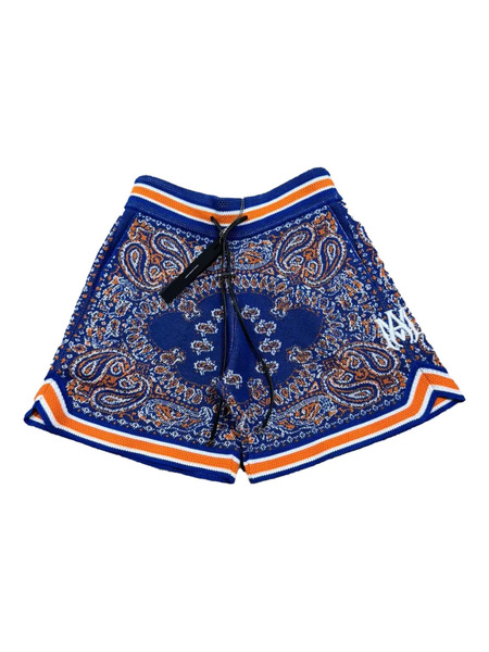  Amiri Paisley-print Shorts - Blue 