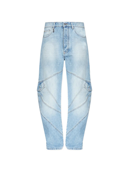  Amiri Panelled Jeans - Blue 
