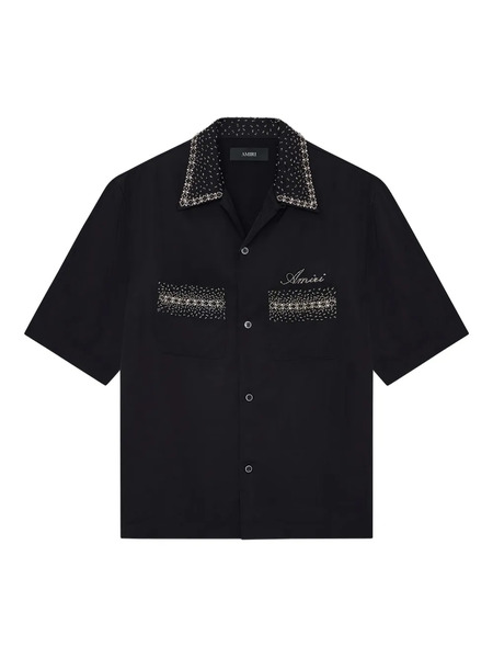  Amiri Rhinestone-embellished Shirt - Black 