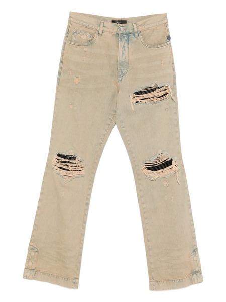  Amiri Ripped Jeans - Neutrals 