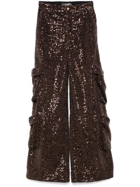  Amiri Sequin Cargo Pants - Brown 