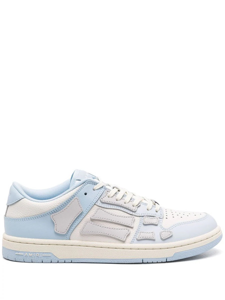  Amiri Skel Leather Sneakers - White 