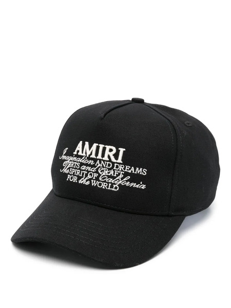  Amiri Spirit Baseball Cap - Black 