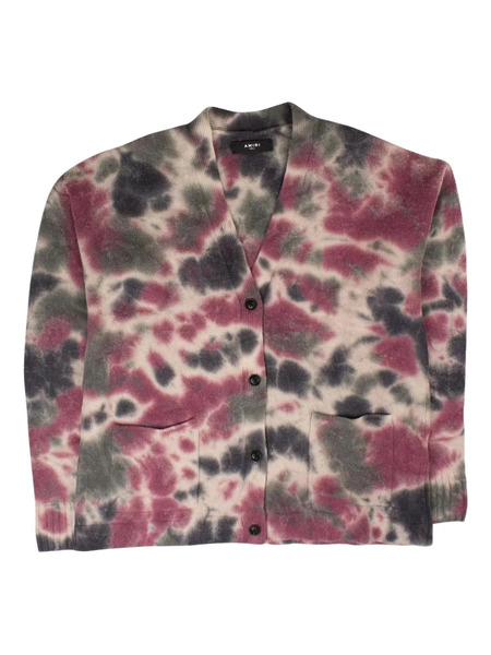  Amiri Stadium Tie-dye multicolour Cardigan - Neutrals 