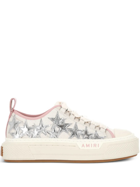  Amiri Star Embellished Sneakers - Neutrals 