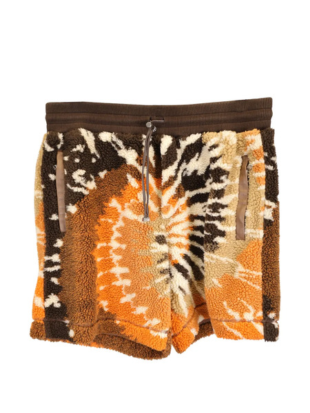  Amiri Tie-dye Drawstring Shorts - Orange 
