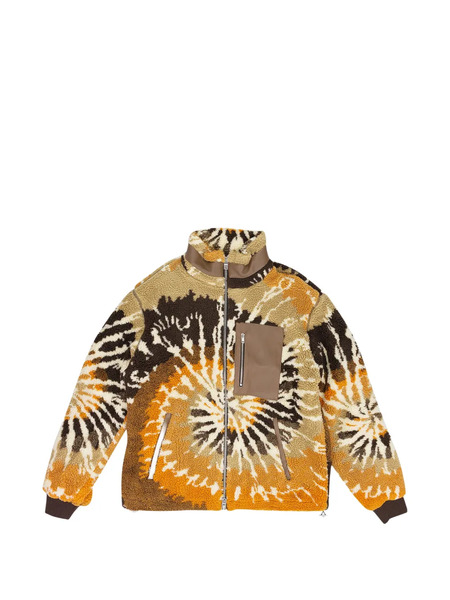  Amiri Tie-dye Polar Jacket - Neutrals 